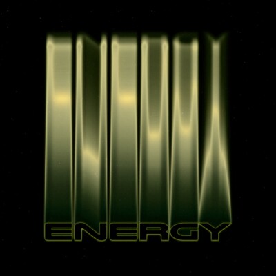 Photo by Motion Lady - Lina Hadid a dark background with the word energy on it